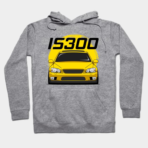 IS300 Yellow Hoodie by GoldenTuners